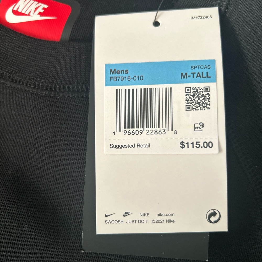 NWT  MEN'S NIKE SPORTSWEAR TECH FLEECE CREW SWEATSHIRT